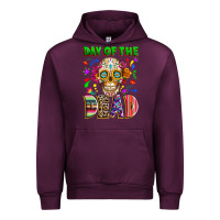 Mauve Wine Day of the dead Urban Hoodie - RanaPortraitStore
