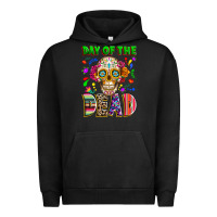 Pigment Black Day of the dead Urban Hoodie - RanaPortraitStore