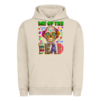 Pigment French Oak Day of the dead Urban Hoodie - RanaPortraitStore
