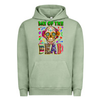 Pigment Oil Green Day of the dead Urban Hoodie - RanaPortraitStore