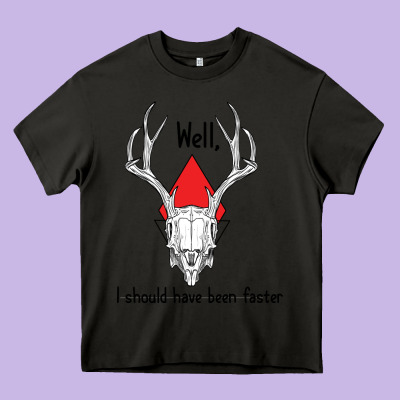 I Should Have Been Faster Heavy Core Tee Designed By Bettercallsaul