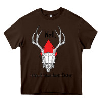 Chocolate Brown I should have been faster Heavy Core Tee - Bettercallsaul