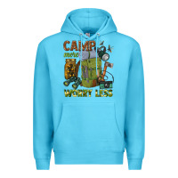 Ocean Blue camp more worry less Premium Hoodie - texasbilliewilder