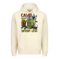 Sandshell camp more worry less Premium Hoodie - texasbilliewilder