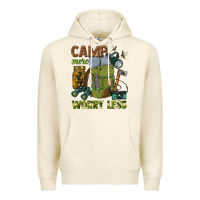 Tofu camp more worry less Premium Hoodie - texasbilliewilder