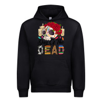 Black Day of the dead skeleton Urban Hoodie - RanaPortraitStore