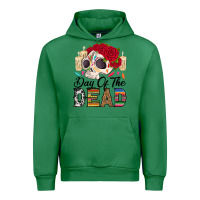 Emerald Day of the dead skeleton Urban Hoodie - RanaPortraitStore