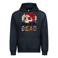 Navy Day of the dead skeleton Urban Hoodie - RanaPortraitStore