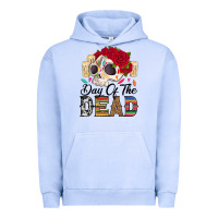 Pigment Grape Ice Day of the dead skeleton Urban Hoodie - RanaPortraitStore