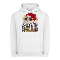Pigment Lunar Rock Day of the dead skeleton Urban Hoodie - RanaPortraitStore