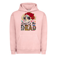 Pigment Salmon Day of the dead skeleton Urban Hoodie - RanaPortraitStore