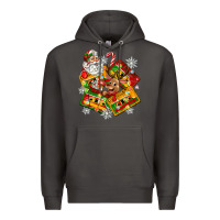 Smoke christmas cassette tapes Premium Hoodie - Zillion Design Studio