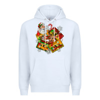 White christmas cassette tapes Premium Hoodie - Zillion Design Studio
