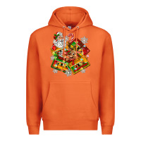 Carrot christmas cassette tapes Premium Hoodie - Zillion Design Studio