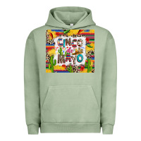 Pigment Oil Green Cinco de mayo Urban Hoodie - RanaPortraitStore