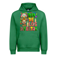 Emerald Dia de los muertos Urban Hoodie - RanaPortraitStore