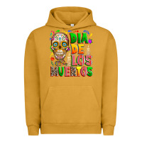Pigment Peanut Butter Dia de los muertos Urban Hoodie - RanaPortraitStore