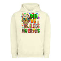 Pigment Pistachio Dia de los muertos Urban Hoodie - RanaPortraitStore