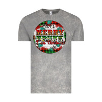 Cloud Rock Merry Drunk I'am Christmas Vintage Tee - Artiststas