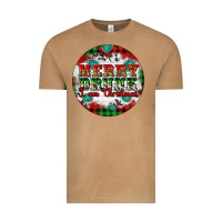 Vintage Camel Merry Drunk I'am Christmas Vintage Tee - Artiststas
