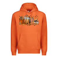 Carrot cookie coffee cups Premium Hoodie - texasbilliewilder