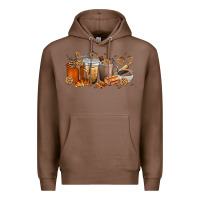 Chestnut cookie coffee cups Premium Hoodie - texasbilliewilder