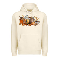 Tofu cookie coffee cups Premium Hoodie - texasbilliewilder