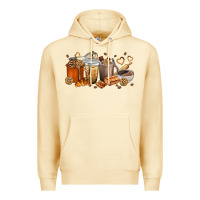 Pina Colada cookie coffee cups Premium Hoodie - texasbilliewilder