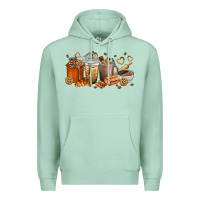 Seafoam cookie coffee cups Premium Hoodie - texasbilliewilder