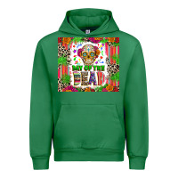 Emerald Day of the dead Urban Hoodie - RanaPortraitStore