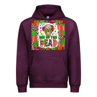 Mauve Wine Day of the dead Urban Hoodie - RanaPortraitStore