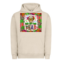 Pigment French Oak Day of the dead Urban Hoodie - RanaPortraitStore
