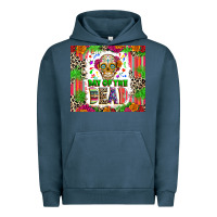 Pigment Midnight Navy Day of the dead Urban Hoodie - RanaPortraitStore