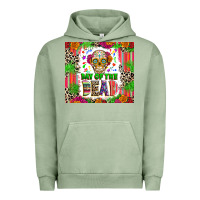Pigment Oil Green Day of the dead Urban Hoodie - RanaPortraitStore