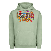 Pigment Oil Green Latina vibes Urban Hoodie - RanaPortraitStore
