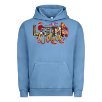 Pigment Pebble Blue Latina vibes Urban Hoodie - RanaPortraitStore