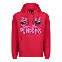 Cardinal save the pumpkins breast cancer Premium Hoodie - RanaPortraitStore