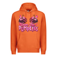 Carrot save the pumpkins breast cancer Premium Hoodie - RanaPortraitStore