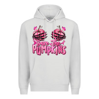 Save The Pumpkins Breast Cancer Premium Hoodie | Teevron