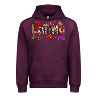 Mauve Wine Latina Urban Hoodie - RanaPortraitStore
