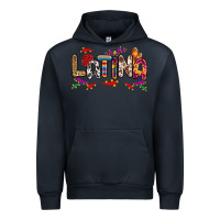 Navy Latina Urban Hoodie - RanaPortraitStore