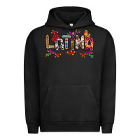 Pigment Black Latina Urban Hoodie - RanaPortraitStore