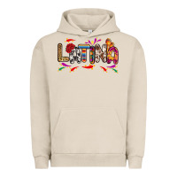 Pigment French Oak Latina Urban Hoodie - RanaPortraitStore