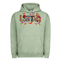 Pigment Oil Green Latina Urban Hoodie - RanaPortraitStore