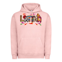 Pigment Salmon Latina Urban Hoodie - RanaPortraitStore