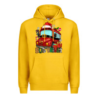 Lemon christmas bus driver Premium Hoodie - Zillion Design Studio