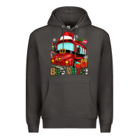 Smoke christmas bus driver Premium Hoodie - Zillion Design Studio