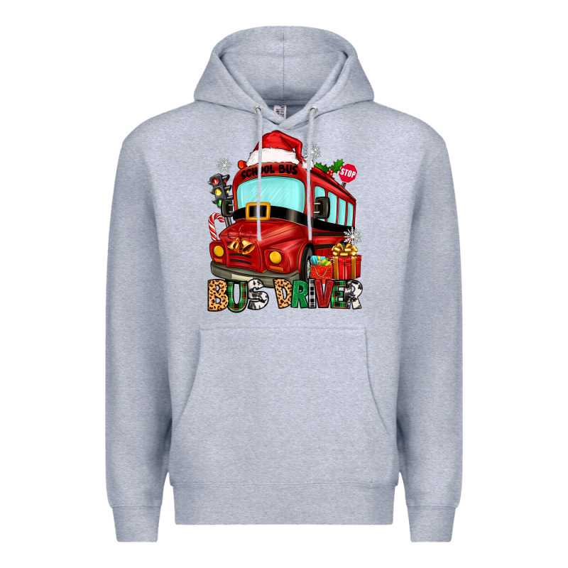 Christmas Bus Driver Premium Hoodie by Zillion Design Studio | Teevron