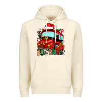 Sandshell christmas bus driver Premium Hoodie - Zillion Design Studio