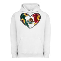 Pigment Lunar Rock Sunflower Mexican Flag Heart Urban Hoodie - RanaPortraitStore